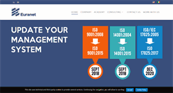 Desktop Screenshot of euranet.com